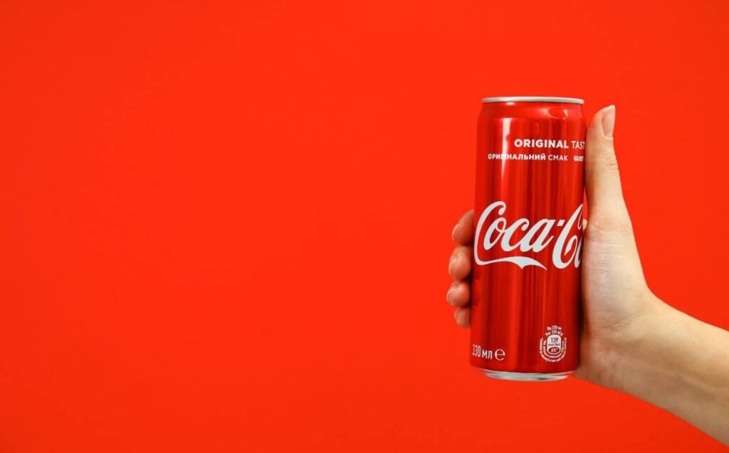 coca cola marketing colores