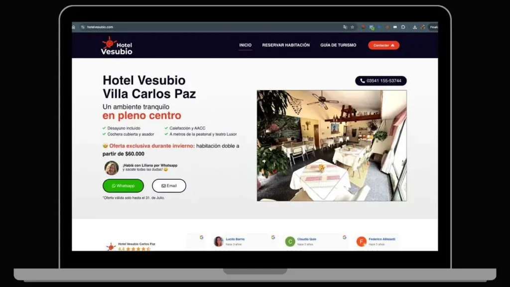 caso de éxito hotel vesubio